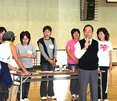 10/19保健委員会「スポーツ交歓会」:バドミントン大会