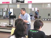 6/20食堂見学および試食会風景